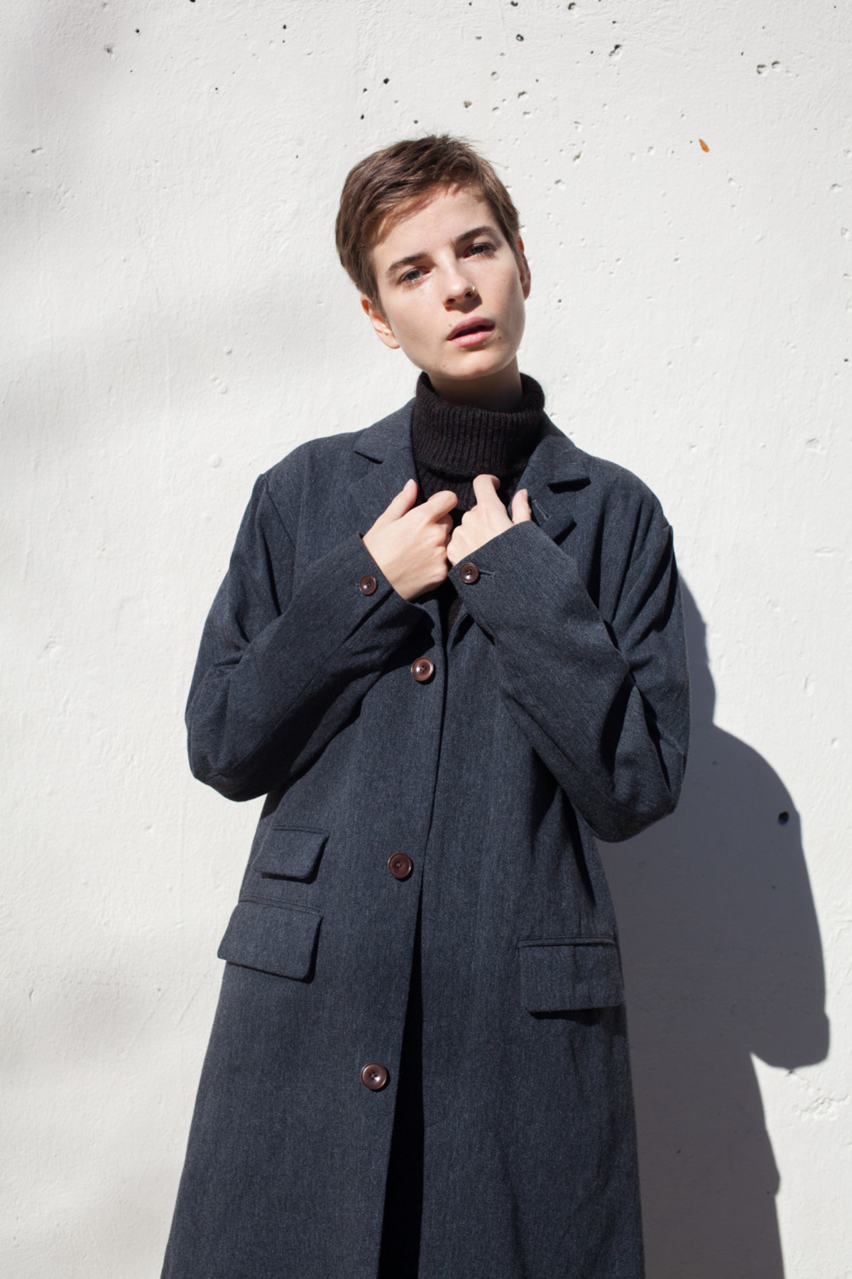 Unisex Chimala Army Serge Military Coat 