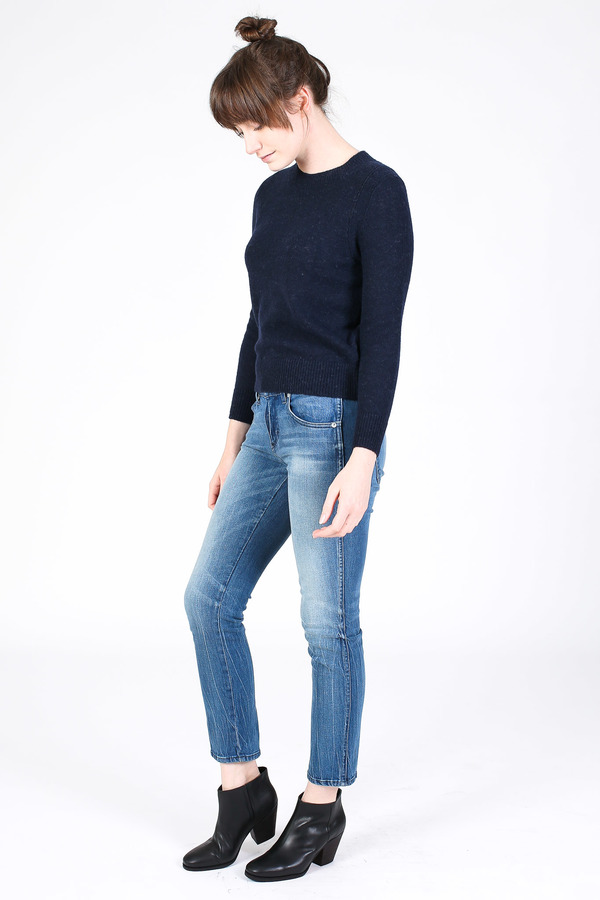 Steven Alan Chord sweater in navy Steven Alan Chord sweater in navy