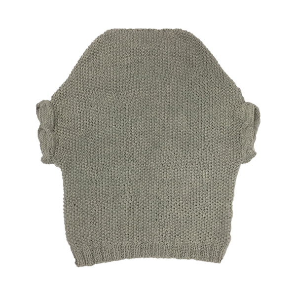 Study NY Hand Knit Vest - Oatmeal Alpaca Study NY Hand Knit Vest - Oatmeal Alpaca