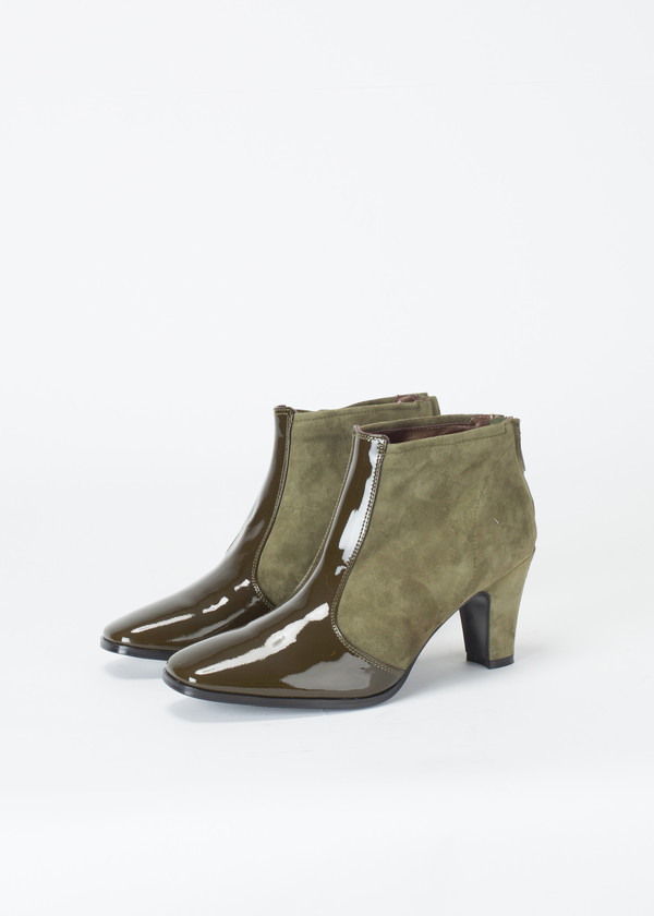 Hache Square Toe Ankle Boot Hache Square Toe Ankle Boot