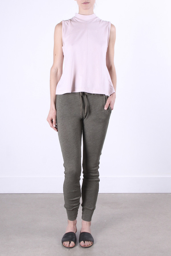 Calder Blake Cocteau Pant in Htr Slub Jersey Calder Blake Cocteau Pant in Htr Slub Jersey