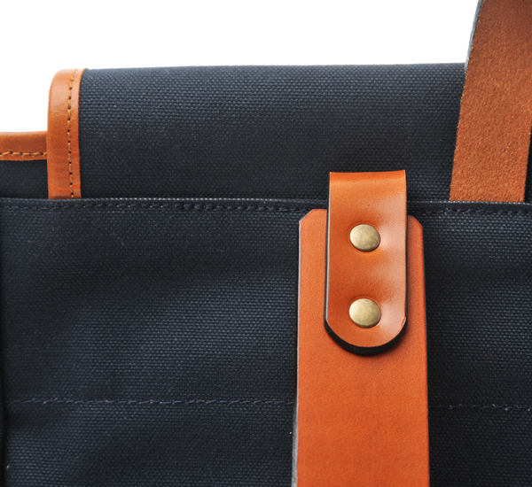 Southern Field Industries Indigo and Tan SF Rucksack Southern Field Industries Indigo and Tan SF Rucksack