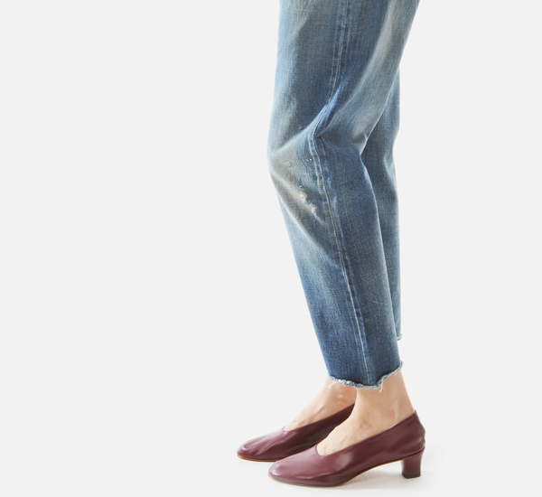 Martiniano Burgundy High Glove Shoe Martiniano Burgundy High Glove Shoe