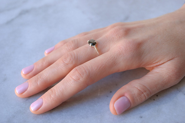 Olivia Kane Hidden 6-ray Star Sapphire Ring Olivia Kane Hidden 6-ray Star Sapphire Ring