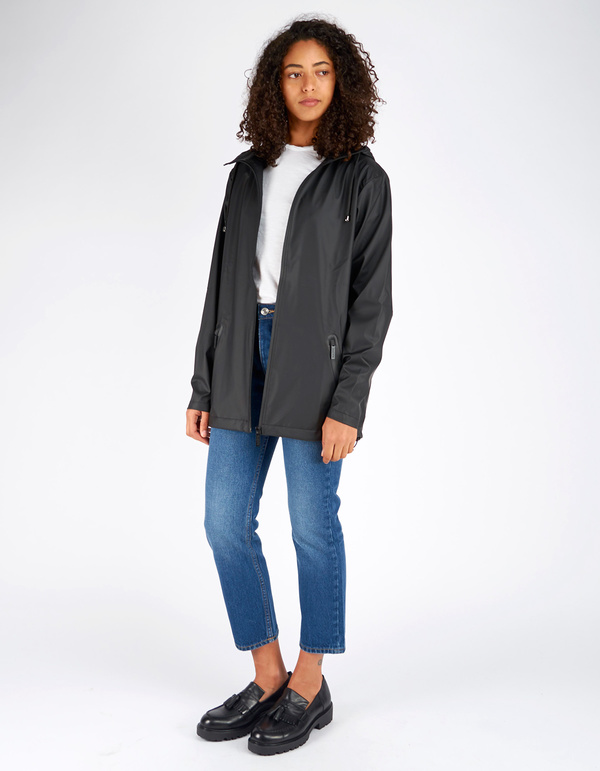 Rains Breaker Jacket Women's Black Rains Breaker Jacket Women's Black