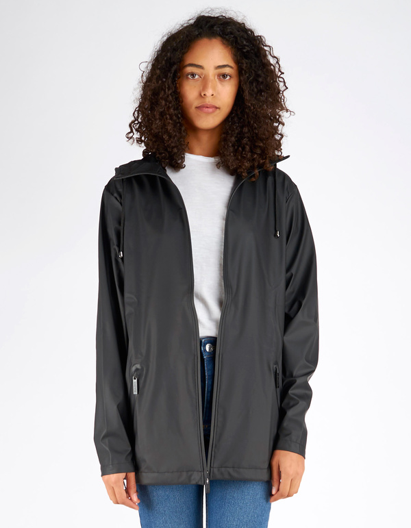 Rains Breaker Jacket Women's Black Rains Breaker Jacket Women's Black