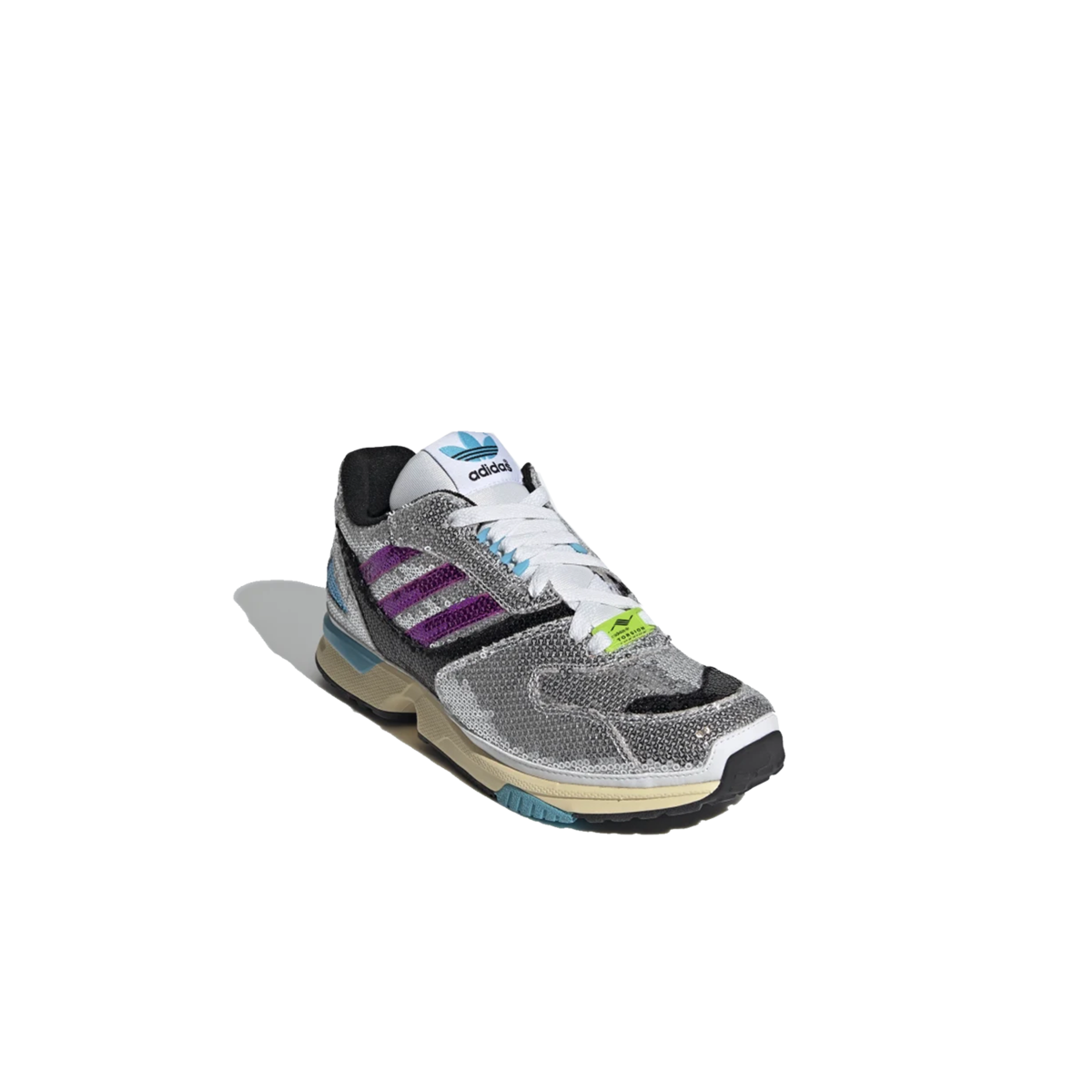 adidas ZX 4000 Sneakers - Glitter Silver | Garmentory