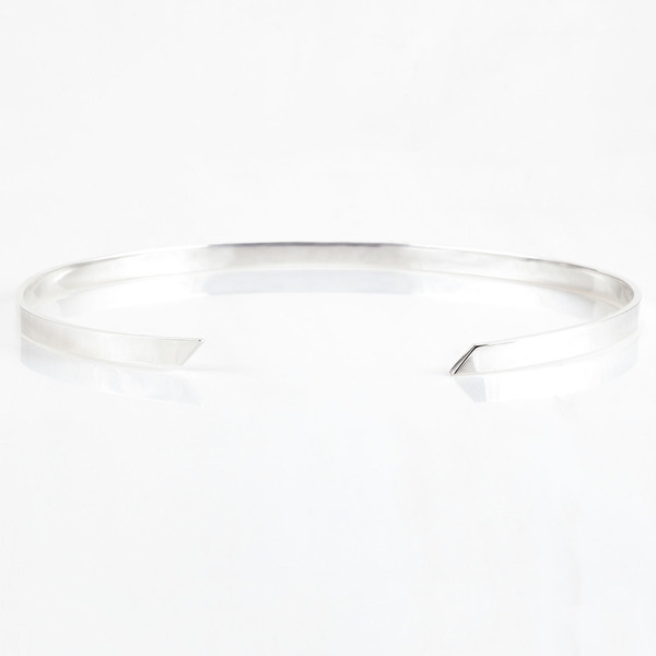 TARA 4779 Oblique Choker - Silver TARA 4779 Oblique Choker - Silver