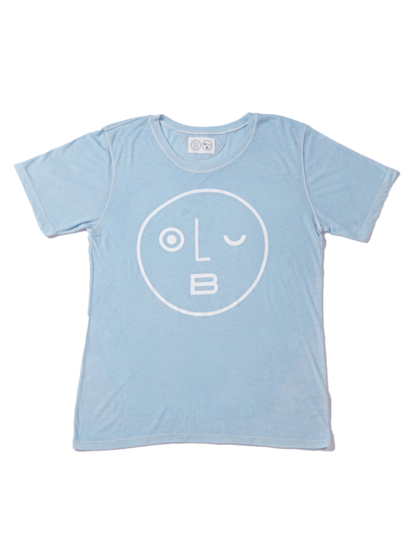 Olderbrother Light Indigo Sorona Tee Olderbrother Light Indigo Sorona Tee