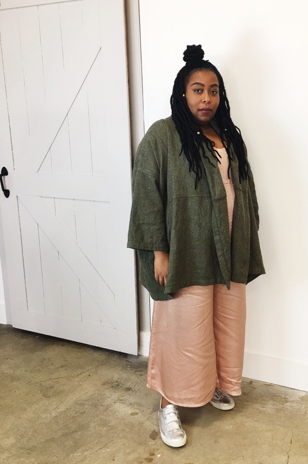 Atelier Delphine. Antwerp Coat. Fern Atelier Delphine. Antwerp Coat. Fern