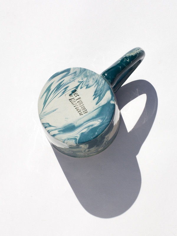 The Pursuits of Happiness Marbled Mug The Pursuits of Happiness Marbled Mug