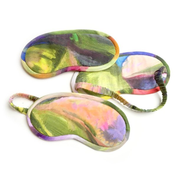 Strathcona Silk Eye Mask Painted Strathcona Silk Eye Mask Painted