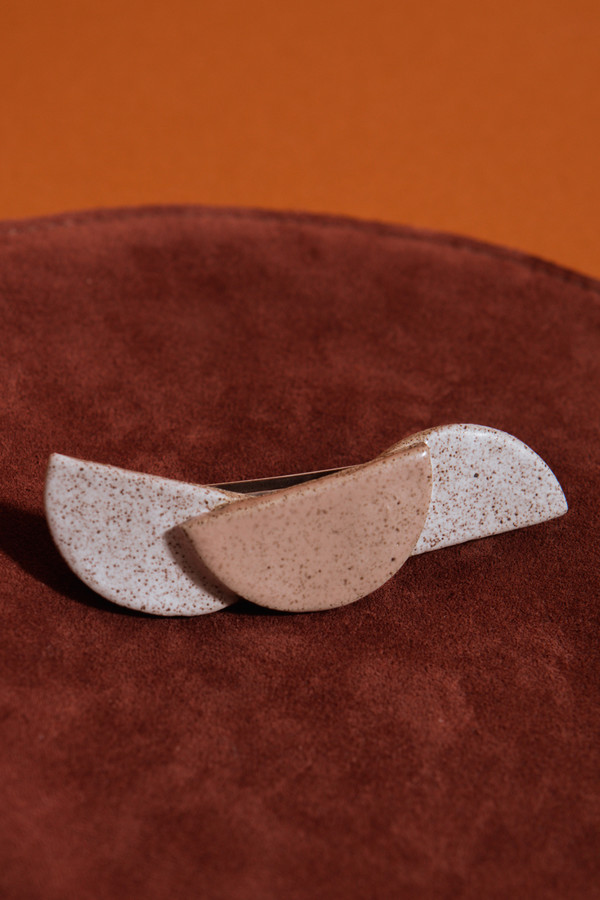 Gamma Folk Triple Moon Hairclip Gamma Folk Triple Moon Hairclip