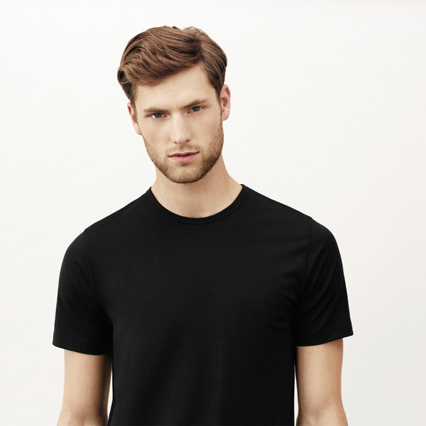 Handvaerk Crewneck Undershirt Black Handvaerk Crewneck Undershirt Black