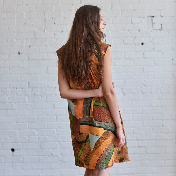 Language of the Birds Paper Bag Dress Tiger Tiger Language of the Birds Paper Bag Dress Tiger Tiger