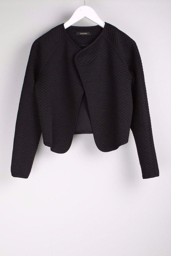 Kempner Cropped Quilted Jacket Kempner Cropped Quilted Jacket