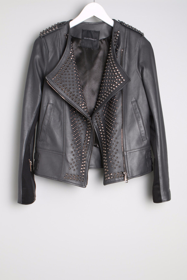 Nour Hammour Erin Studded Jacket Nour Hammour Erin Studded Jacket