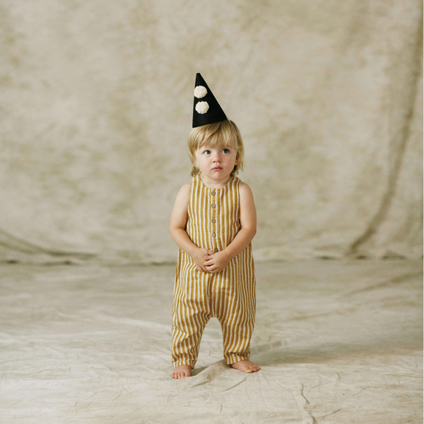 Kid's Rylee & Cru PINSTRIPE BUTTON JUMPSUIT Kid's Rylee & Cru PINSTRIPE BUTTON JUMPSUIT