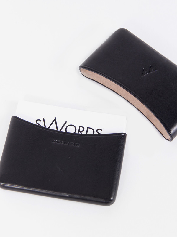 VereVerto Brev Card Holder Black VereVerto Brev Card Holder Black