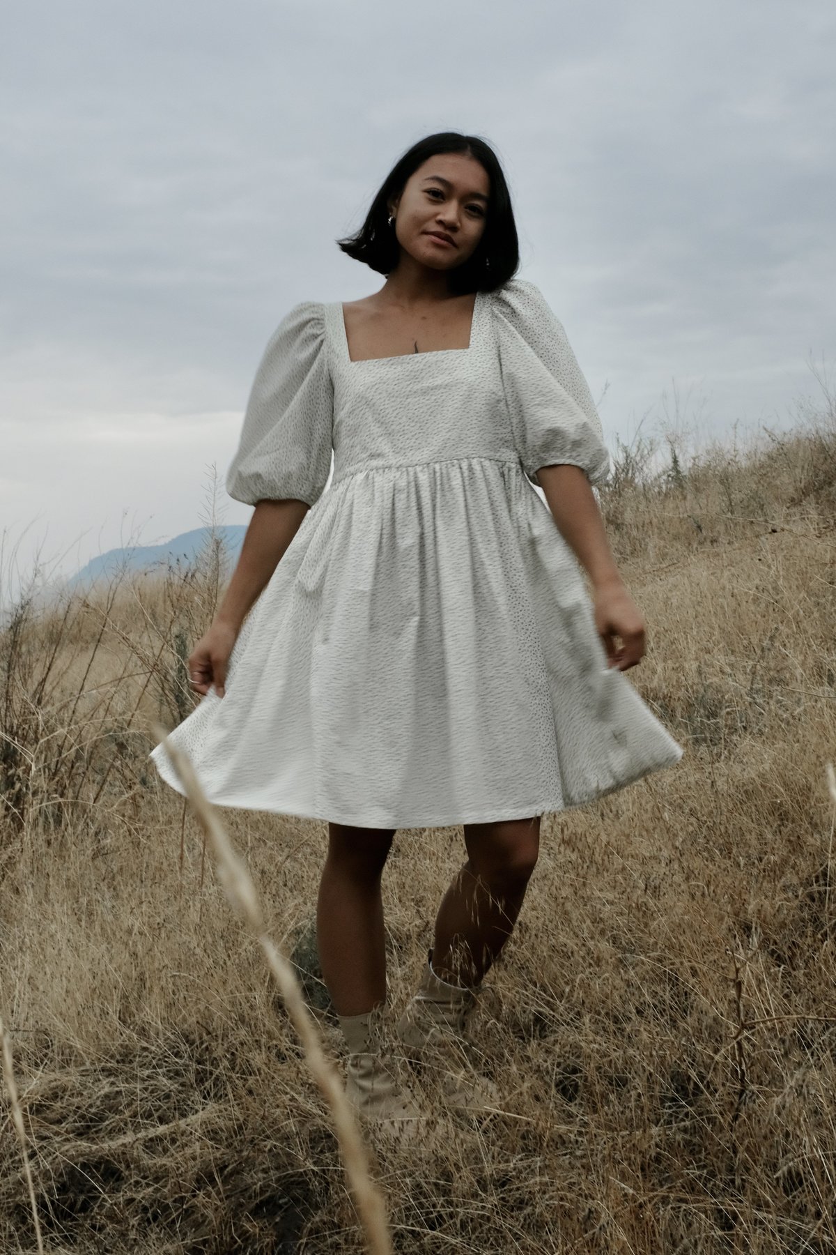 Bronze Age Manon Mini Puff Dress 