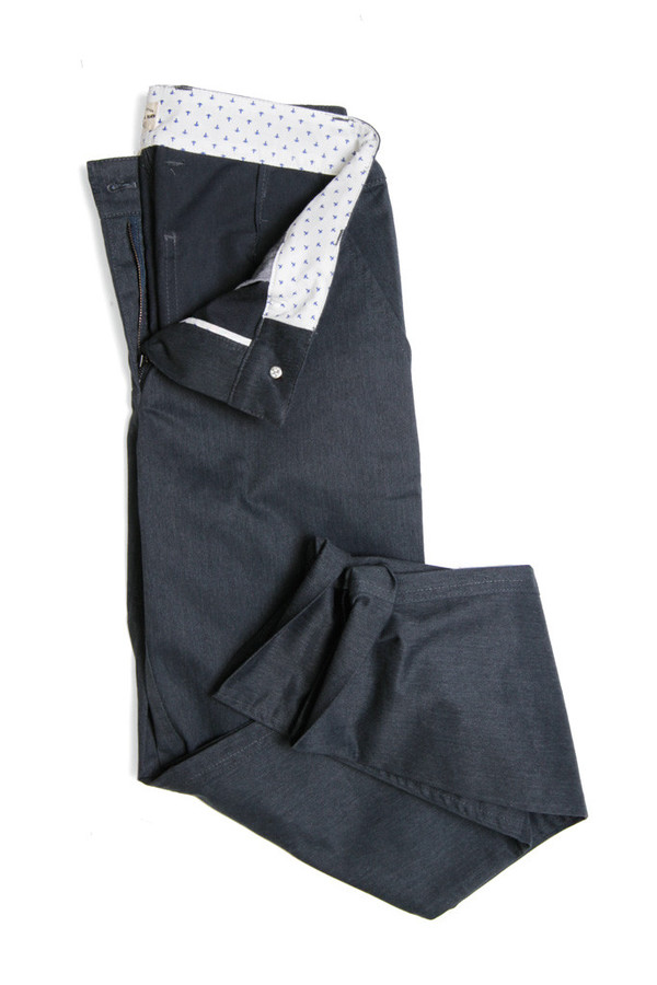 Bridge & Burn Market Trouser Cadet Blue Bridge & Burn Market Trouser Cadet Blue
