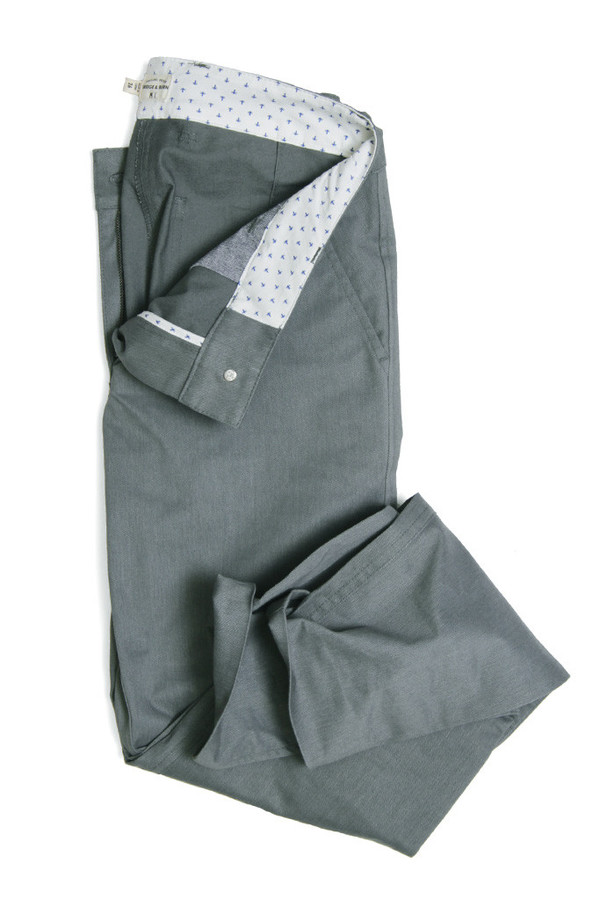 Bridge & Burn Market Trouser Field Grey Bridge & Burn Market Trouser Field Grey