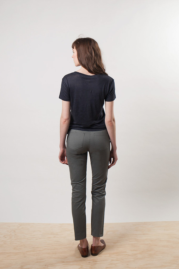 Bridge & Burn Market Trouser Field Grey Bridge & Burn Market Trouser Field Grey