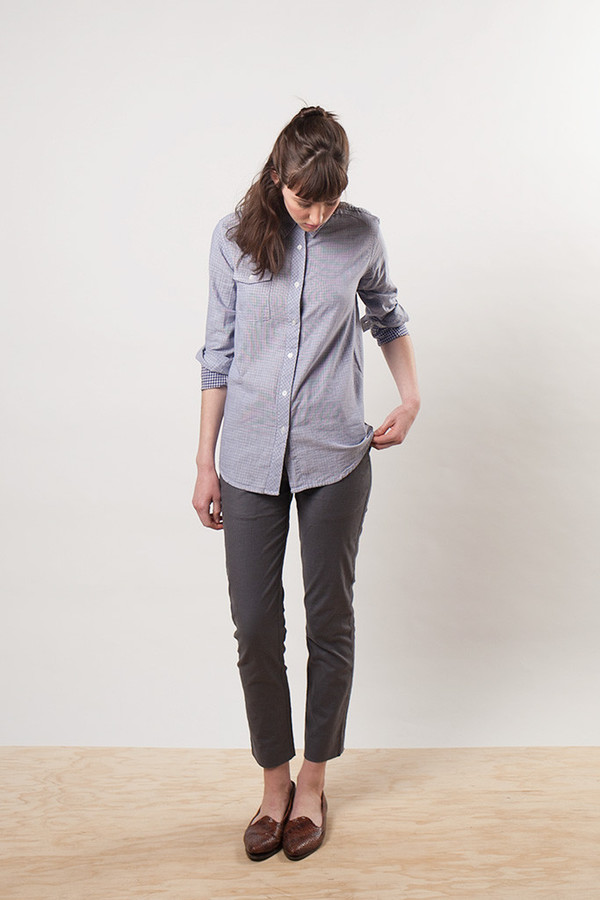 Bridge & Burn Market Trouser Grey Linen Bridge & Burn Market Trouser Grey Linen