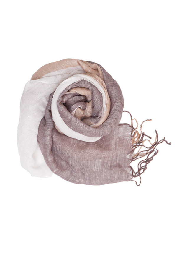 Bridge & Burn Natural Striped Scarf Bridge & Burn Natural Striped Scarf