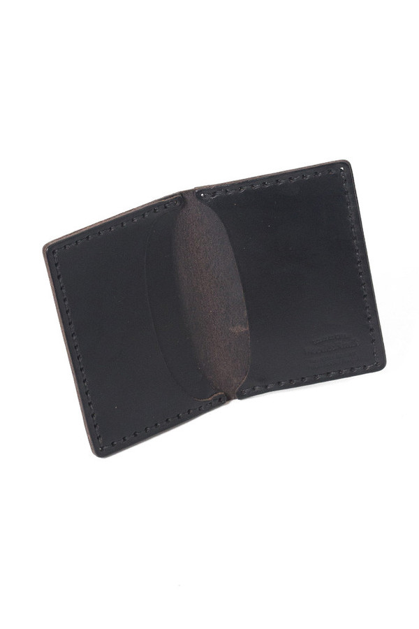 Wood&Faulk Front Pocket Wallet Black Wood&Faulk Front Pocket Wallet Black