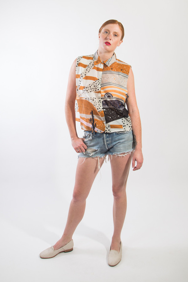 Nanushka Enki Print Top Nanushka Enki Print Top