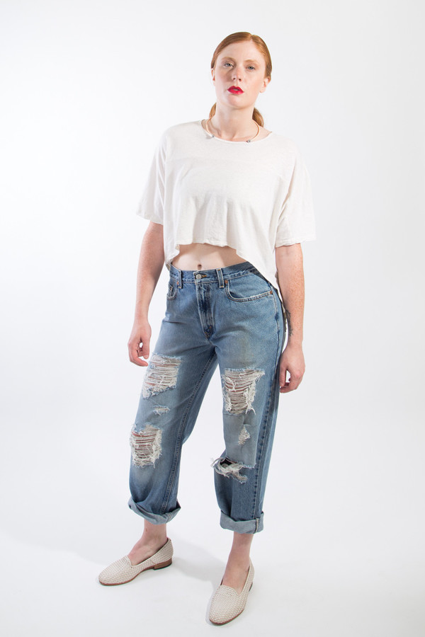 OAK Drape Panel Tee OAK Drape Panel Tee