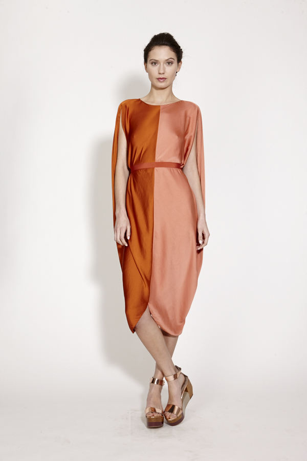 TiA CiBANi Two-tone billow dress TiA CiBANi Two-tone billow dress
