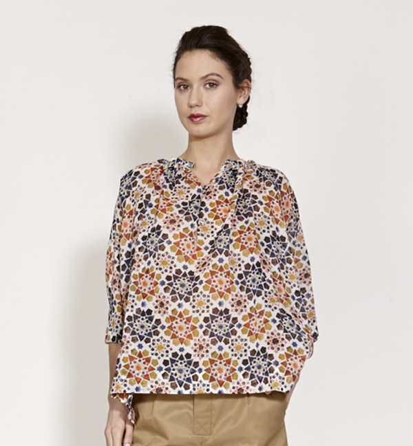 TiA CiBANi Tunic blouse with 3/4 sleeves TiA CiBANi Tunic blouse with 3/4 sleeves