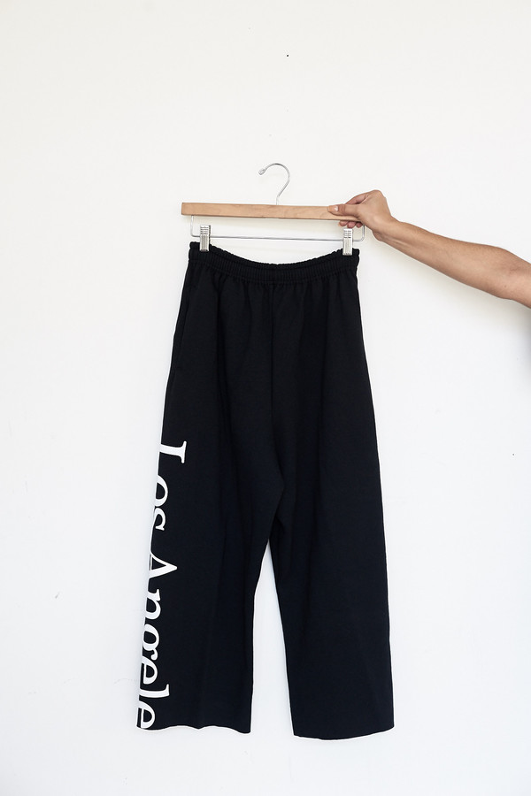 Assembly New York Cotton Logo Sweatpants - Los Angeles Assembly New York Cotton Logo Sweatpants - Los Angeles