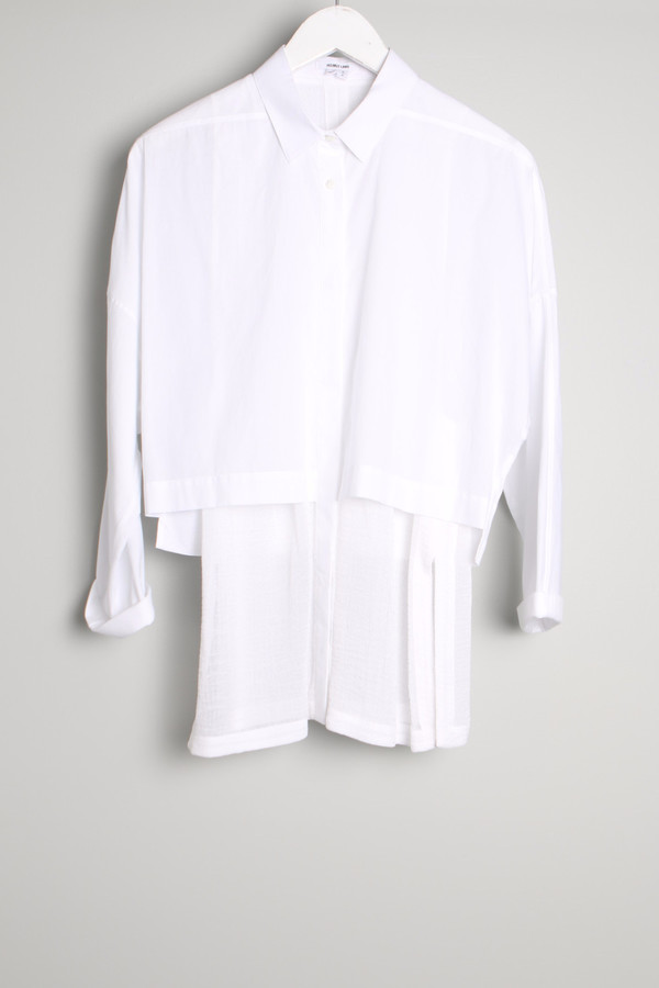 Helmut Lang Cotton Layered Shirt Helmut Lang Cotton Layered Shirt