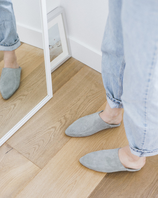 A Bronze Age - Massa in Grey Suede A Bronze Age - Massa in Grey Suede