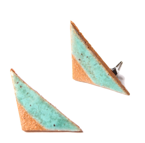 Maple & Mauve Arrows in Natural Stone Turquoise Maple & Mauve Arrows in Natural Stone Turquoise