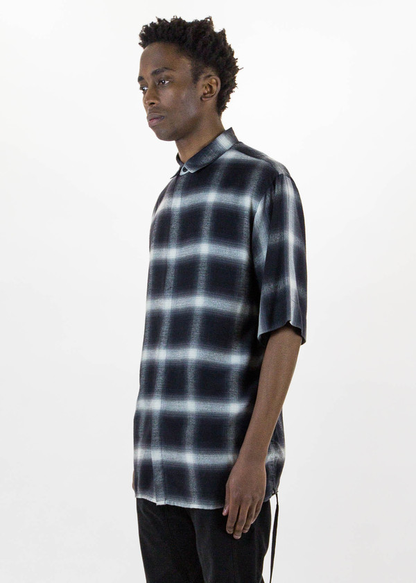 Helmut Lang Drawcord Short Sleeve Shirt Helmut Lang Drawcord Short Sleeve Shirt