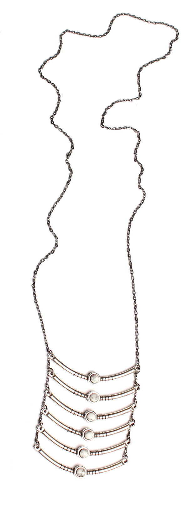 Ax + Apple Breastplate Necklace in Silver Ax + Apple Breastplate Necklace in Silver