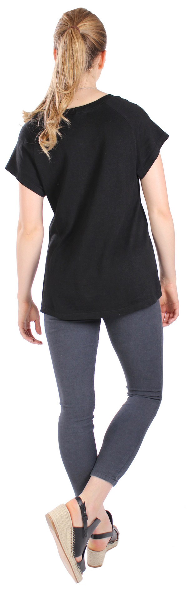 Prairie Underground Breezy Top in Black Prairie Underground Breezy Top in Black