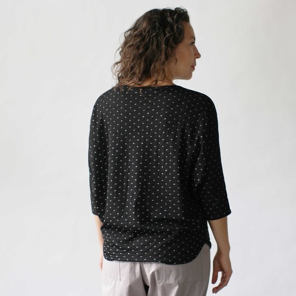 Curator Izzy Top in polka dot Curator Izzy Top in polka dot