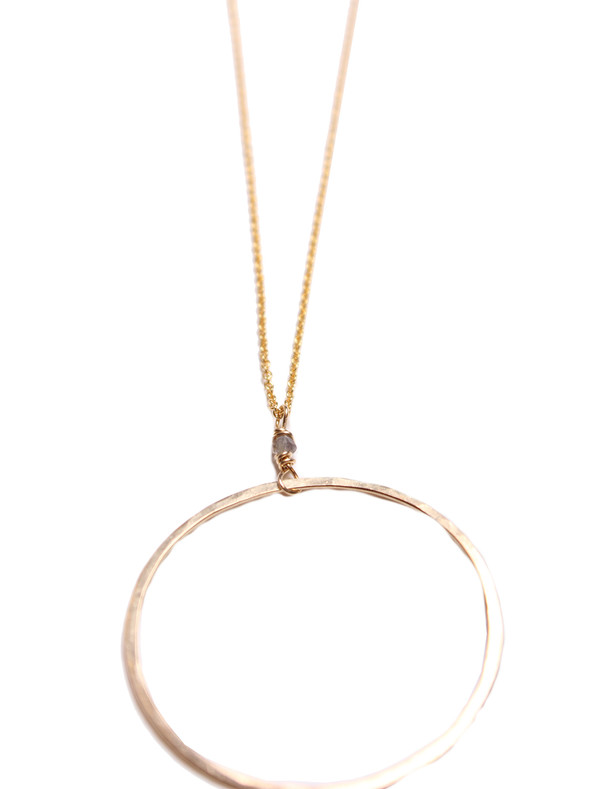 Sarah Dunn Gold Circle Necklace Sarah Dunn Gold Circle Necklace