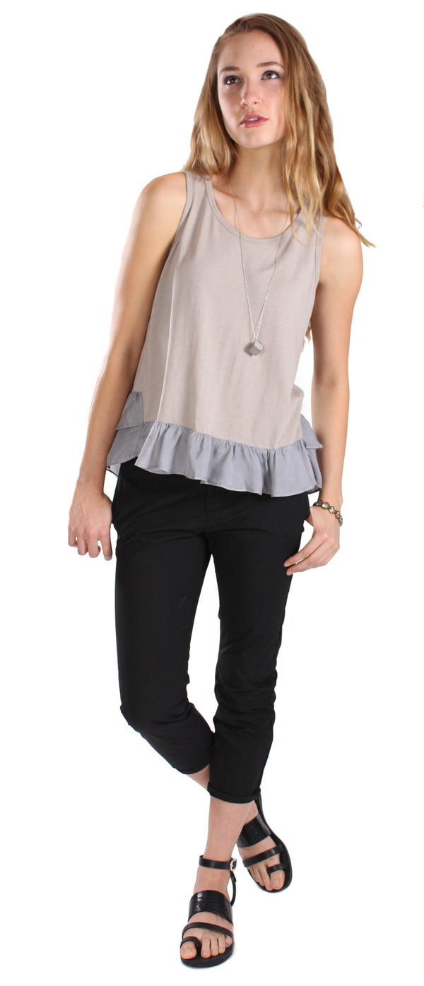 Ruffled Hem Tank Ruffled Hem Tank