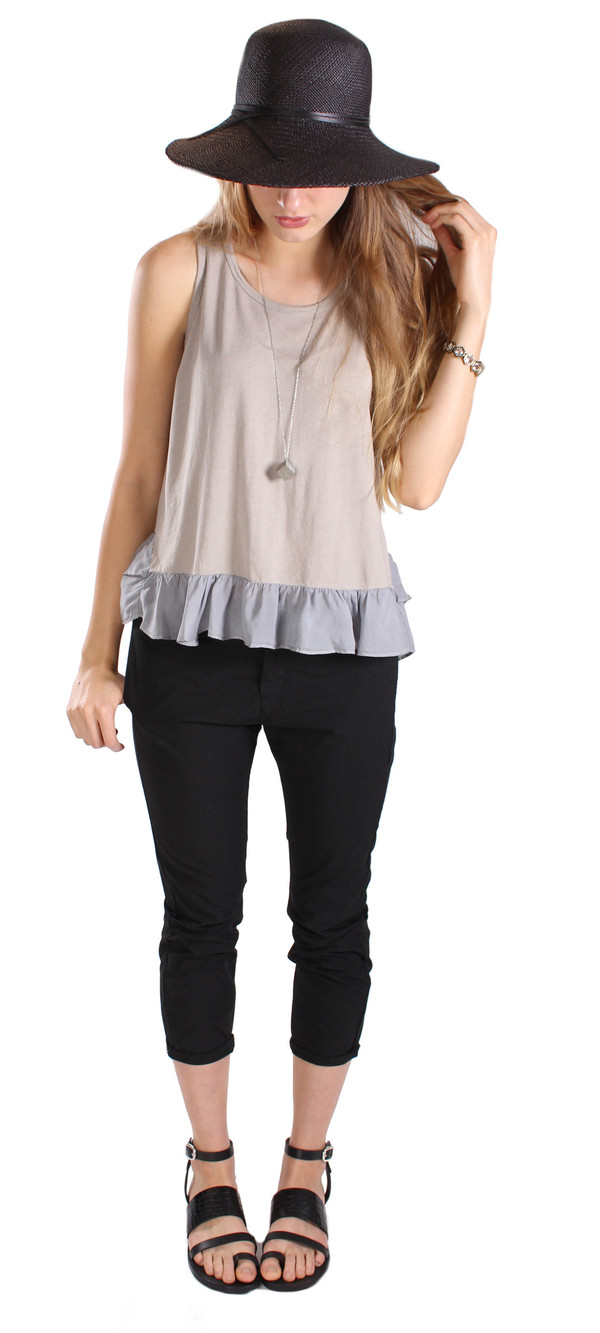 Ruffled Hem Tank Ruffled Hem Tank