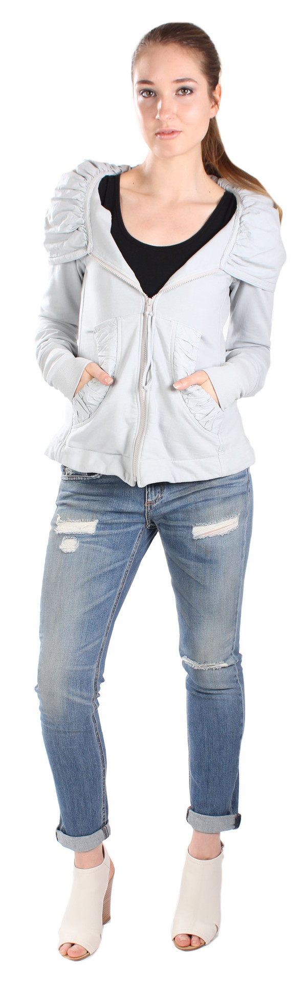 Prairie Underground Short Cloak Hoodie Prairie Underground Short Cloak Hoodie