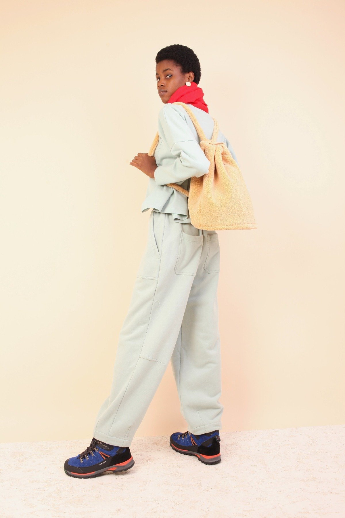 L.F.Markey Jameson Trousers - Duck Egg 