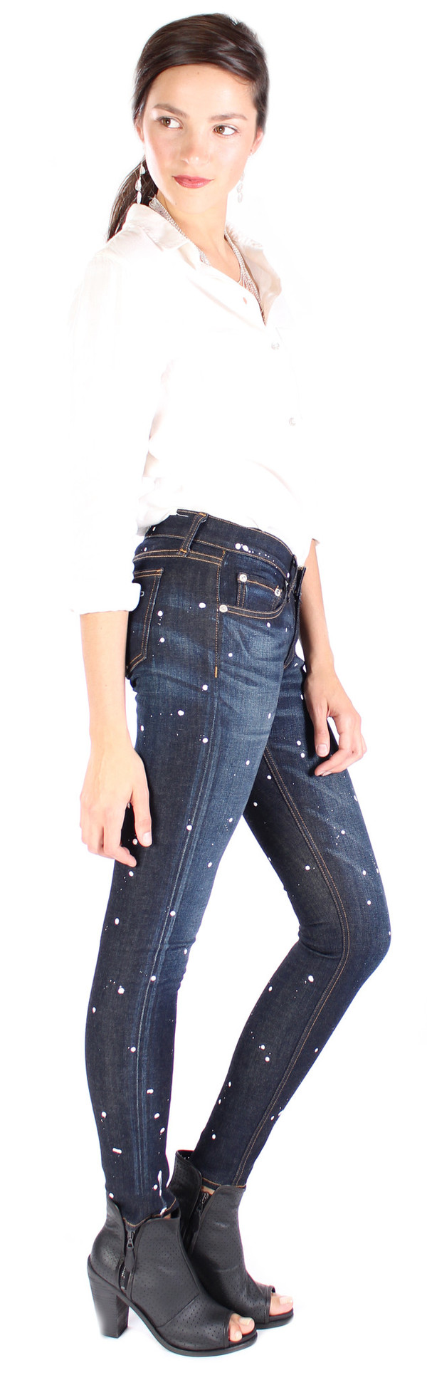 Rag & Bone Skinny Jean in Anfield Splatter Rag & Bone Skinny Jean in Anfield Splatter