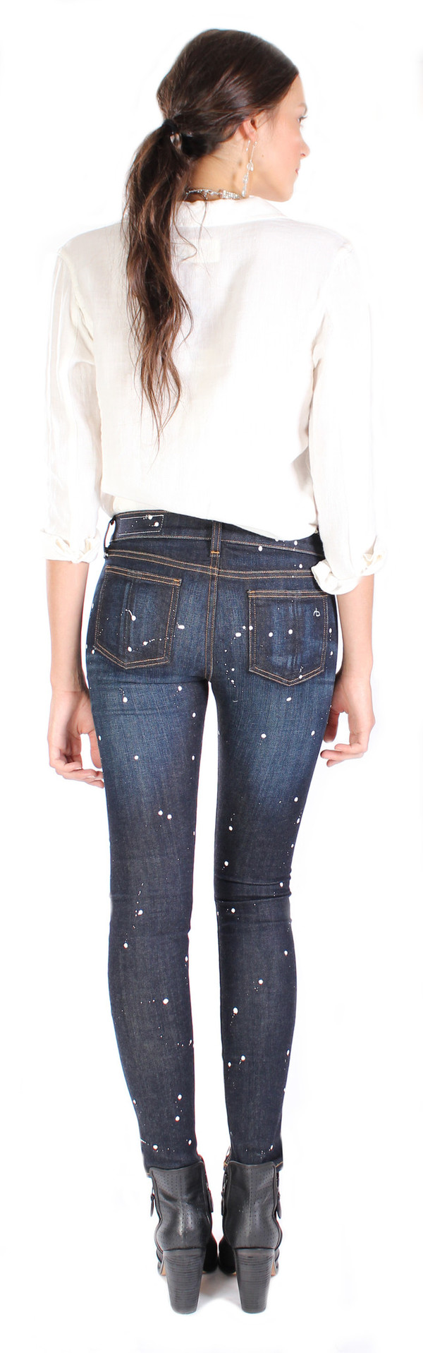 Rag & Bone Skinny Jean in Anfield Splatter Rag & Bone Skinny Jean in Anfield Splatter