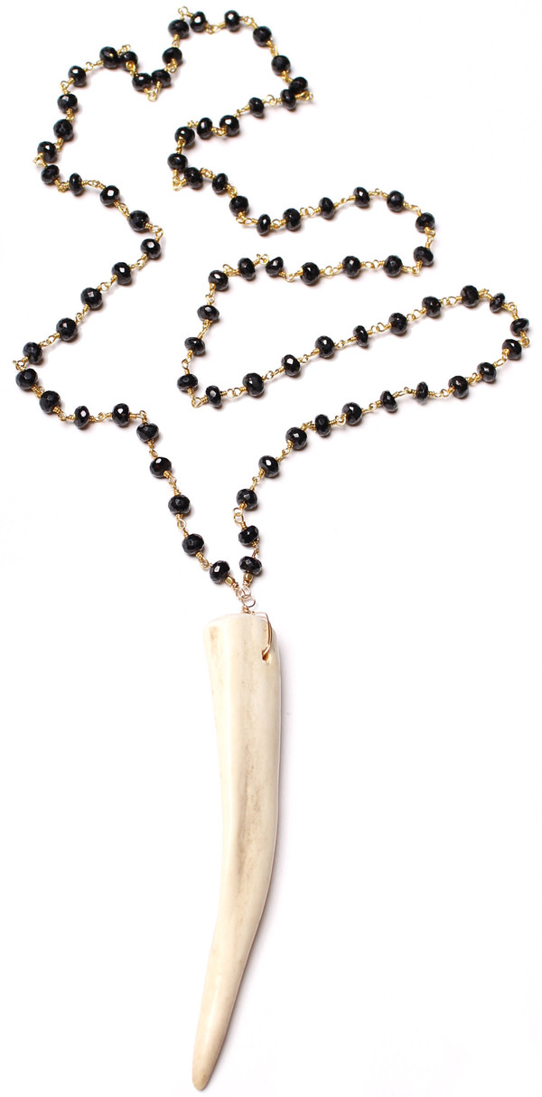 James and Jezebelle Spinel and Antler Necklace James and Jezebelle Spinel and Antler Necklace